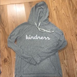 Grey KINDNESS matters hoodie